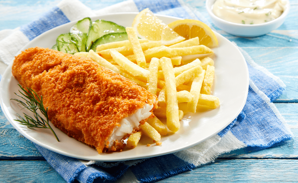 DGE Irrtüber, DGE-Qualitätsstandard, ESSEN & ERNÄHREN, Backfisch, Fischstäbchen, Fisch gedünstet, DGE-Fettfisch, Außer-Haus-Verpflegung