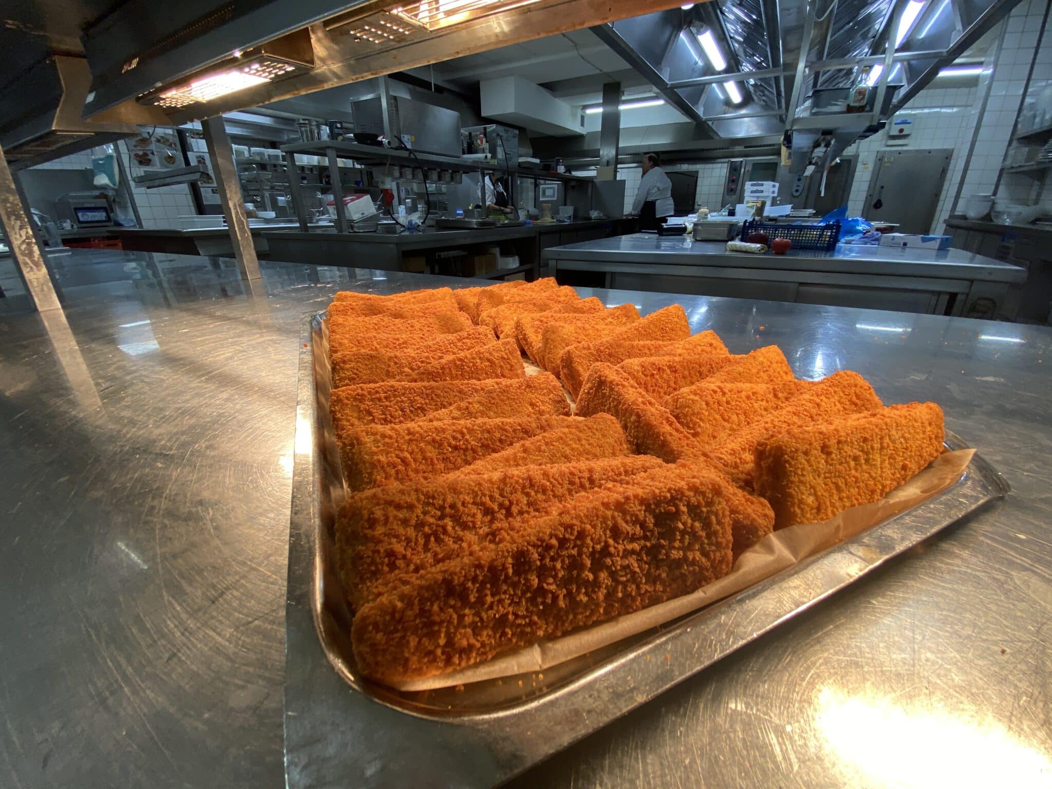 Veganer Backfisch in der Gastronomie und Gemeinschaftsverpflegung