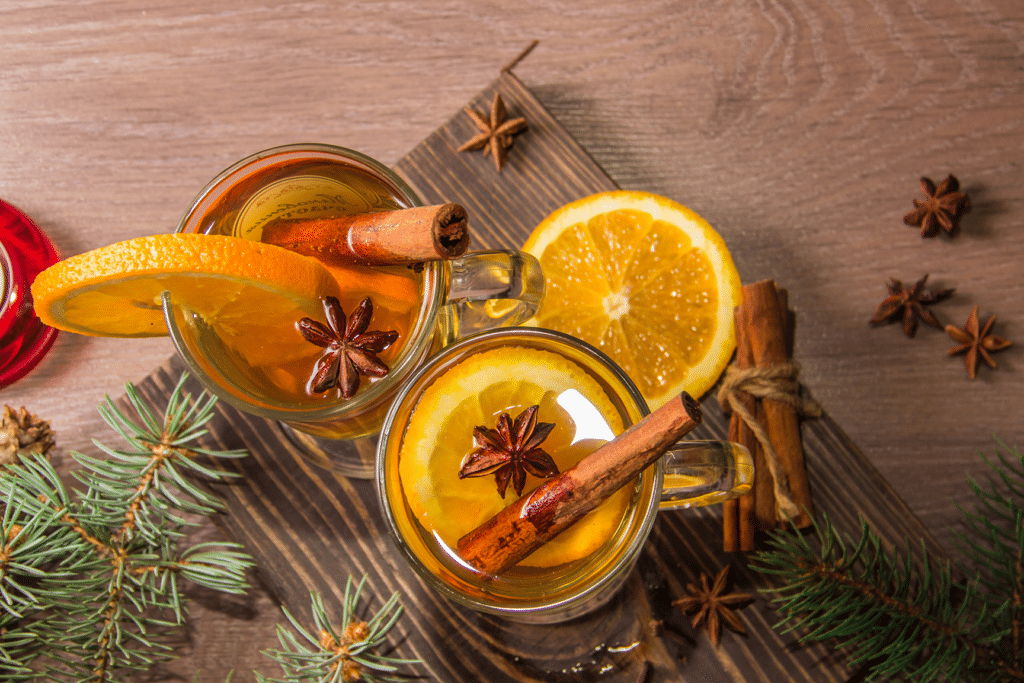 Genussvoller Genuss - Gesunder Früchtepunsch mit Tee für Kita und Schule, vegane Weihnachten