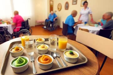 Passierte Kost im Seniorenheim oder Pflegeheim bei Ernährung mit Schluckstörungen